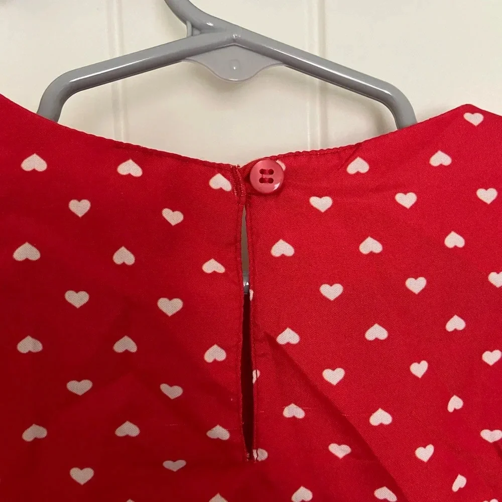 NWOT | Beebay baby girl’s polka dotted lace neckline dress‎ — 12-18 months